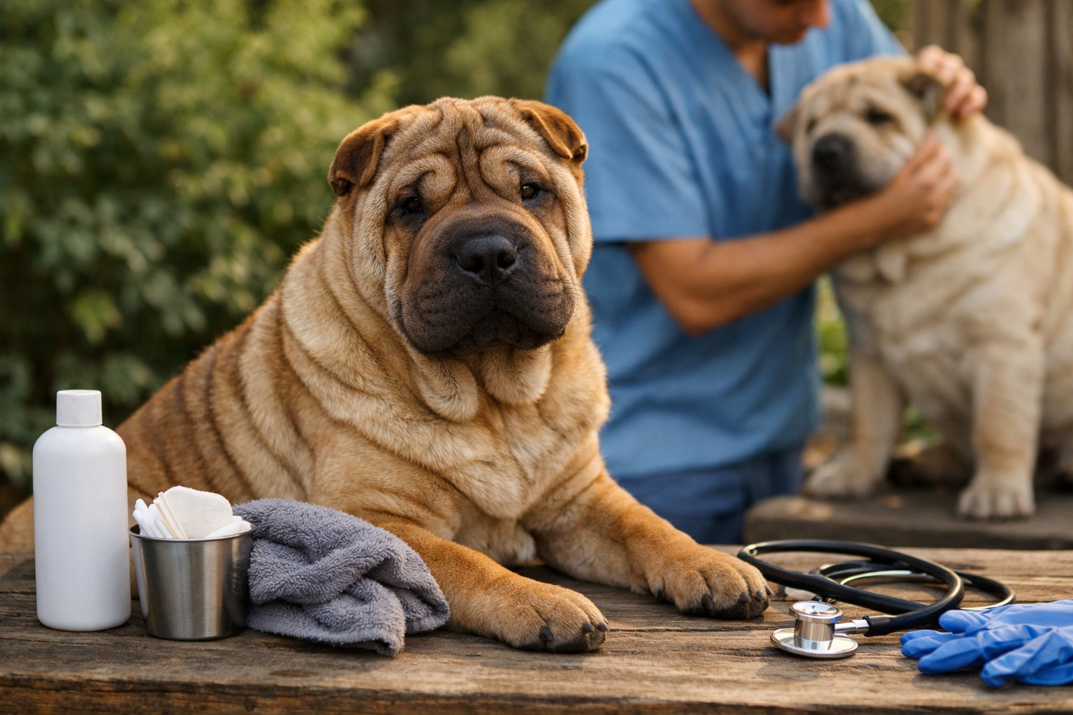 Shar Pei Köpeği: Kırışık Teninin Sırrı, Bakımı ve Sağlık Sorunları