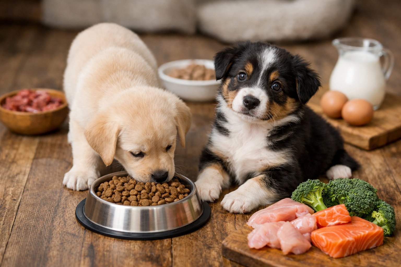 Yavru Köpek Maması Seçimi: İlk Yaşta Beslenme Rehberi