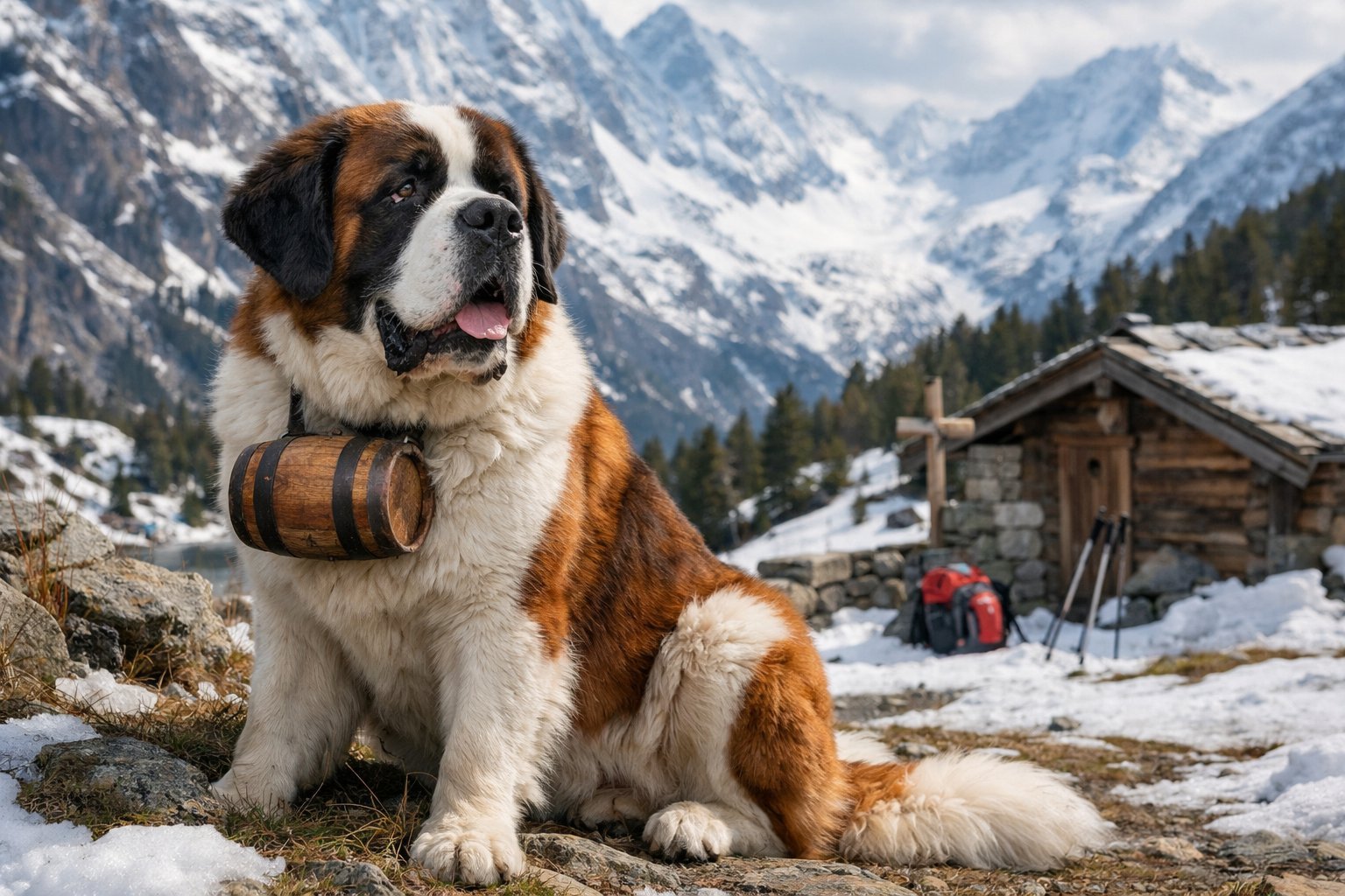 Saint Bernard: Alplerden Gelen Dev Dostun Özellikleri ve Bakımı