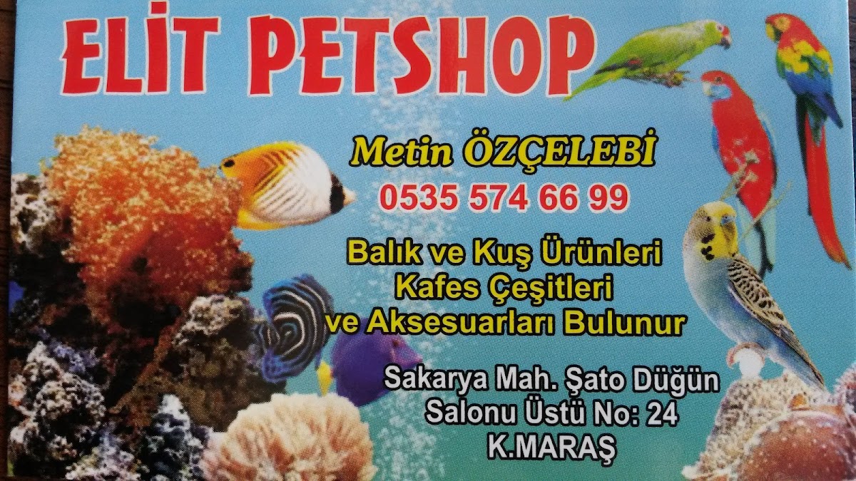 Elit akvaryum petshop